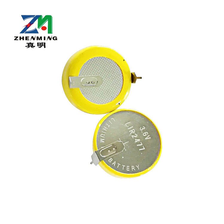 LIR2477锂离子纽扣充电电池