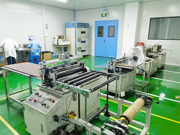 锂电池负极制片车间