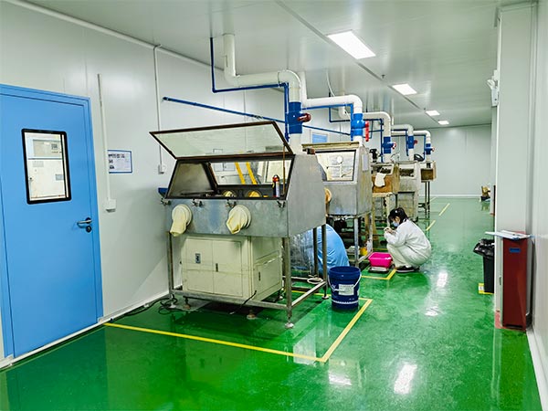 锂电池注液封口车间